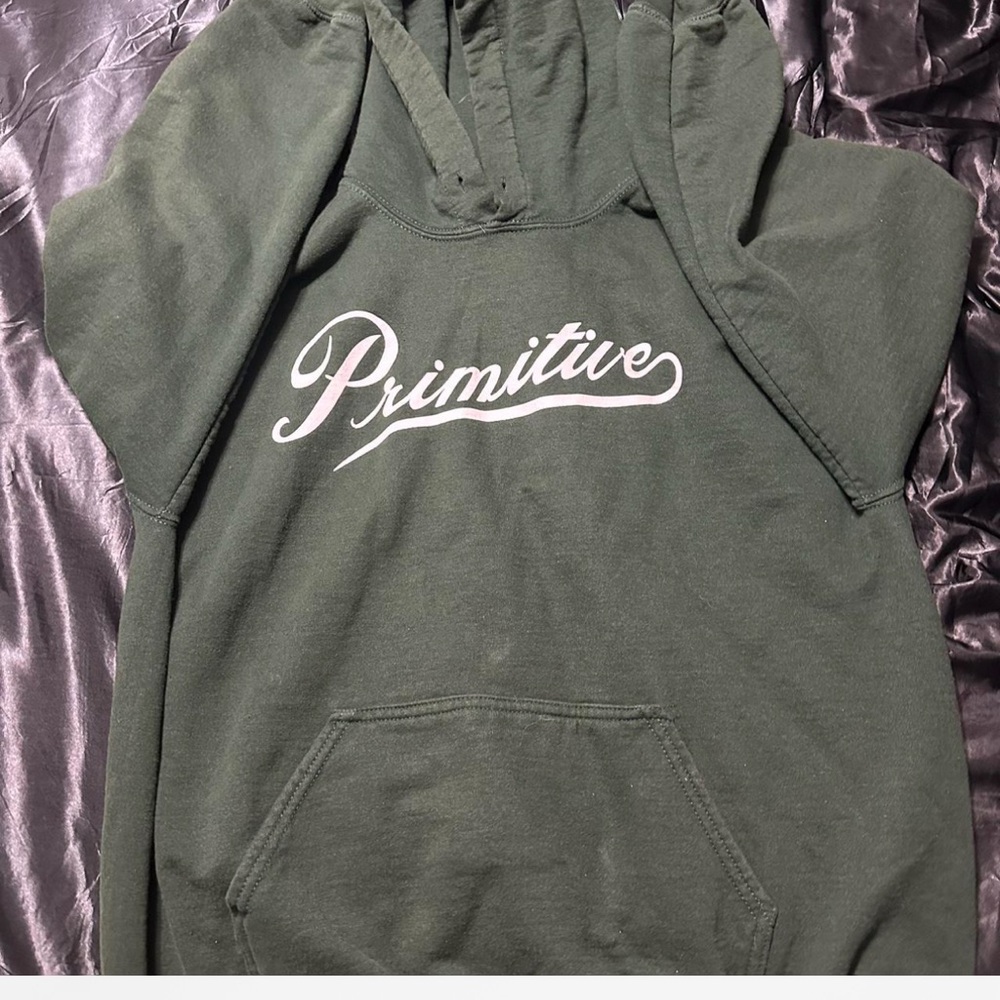 Primitive Forest Green Pullover